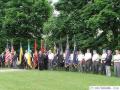 Ukrainian American Veterans stand at attention during Mass