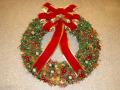 Holiday wreath 5 Dec. 2003