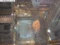Rockefeller Center, NYC - aerial view, first snowstorm 5 Dec. 2003