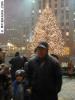 Rockefeller Center, NYC, first snowstorm 5 Dec. 2003
