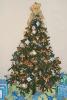 Ukrainian-themed Christmas tree at the Mischenko-Mycyk of Chicago household.