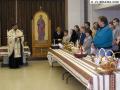 Easter baskets blessed on Holy Saturday