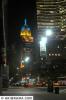 5th Avenue - ESB is lit up for a second day in Ukrainian colors, this time with yellow below blue. August 25, 2004