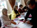 London – Getting the ballot paper to vote - Ukrainian ambassador to Britain, Ihor O Mitiukov. (STORY)