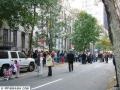 New York – Long lines in front of the Consulate of Ukraine at 240 East 49 St.