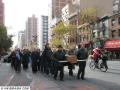 Marchers carry coffins representing the victims of the Holodomor. Holodomor March, NYC, 11/17/07. Photo: H.Krill