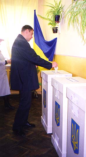 Election Day in Lviv